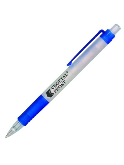Plastic Pen Vegetal Frost Retractable Penswith ink colour Black
